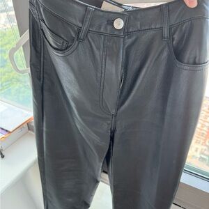 ARITZIA WILFRED LEATHER JEANS
